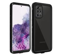 Cover Samsung Galaxy S20 Plus bimateria Waterproof 2m con vetrino Redpepper Nero