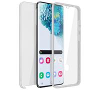 Avizar Cover Samsung Galaxy S20 Plus Silicone Fronte Retro Trasparente