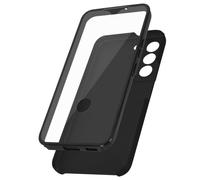 Avizar Cover Samsung Galaxy S22 - Retro rigido, fronte flessibile - nera