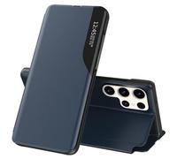 Cover Samsung Galaxy S25 Ultra 5G Pelle Clear View Flip Folio Custodia a libro per Galaxy S25 Ultra Cover 360 Antiurto Antigraffio Supporto per Samsung S25 Ultra Case