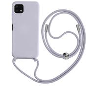 Cover Semirigida per Galaxy A22 5G Cordino Nylon 80 cm Viola Chiaro
