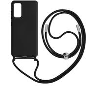 Cover Semirigida per Samsung Galaxy S20 FE Cordino Nylon Intrecciato 80 cm Nera
