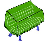 TELO COVER SET DI 3 TELI PER DIVANO / TAVOLO E 2 POLTRONE