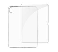 Cover silicone iPad A16 / 10.9 2022 trasparente + vetro temperato 9H trasparente