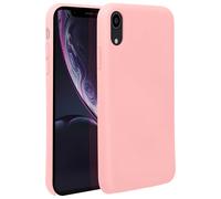 Cover silicone iPhone XR semi-rigida opaca finitura soft touch Rosa