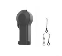 Cover Silicone per dji Pocket 4 3 con Laccio Cover Silicone per(Black) | Leggera e compatta, 14.8x6.6x4.8cm, tasca o borsa, ideale viaggiatori, vlogger esterni