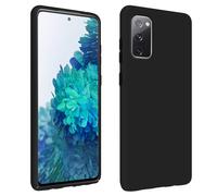 Cover silicone per Galaxy S20 FE semi-rigida opaca soft touch nero