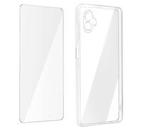 Cover Silicone Samsung Galaxy Xcover 6 Pro + Vetro Temperato Trasparente