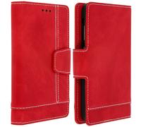 Custodia Smartphone 5.5' a 6.0' Universale Portafoglio Rosso Slide Cover