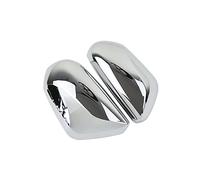 Cover specchietti laterali 2PCS In Fibra Di Carbonio Cromato ABS Di Plastica Specchietto Retrovisore Copertura Decorativa Per Toyota Per Camry 2018 8th XV70 Car Styling Auto Retrovisore(Argento)