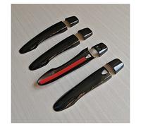 Cover specchietti laterali ABS Chrome Posteriore Vista Laterale Copertura Specchio Porta Trim Car Styling Maniglia Porta Per Nissan Per Qashqai J11 X-Trail T32 2015-2022 Auto Retrovisore(Pink)