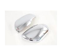 Cover specchietti laterali Per Mitsubishi Per Pajero Sport 2020 2PCS In Fibra Di Carbonio ABS Chrome Car Side Door Copertura Dello Specchio Retrovisore Trim Car Styling Auto Retrovisore(Argento)