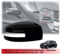Cover specchietto retrovisore RH nera 7632B790XA adatta per Mirage Hatchback ...