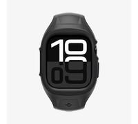 Cover Spigen Liquid Air Pro + Cinturino Apple Watch 10 46mm Nera Silicone