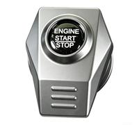 Cover Start Button Auto per calore 2.8cm Cover Start Button Auto(Gray) | Lega alluminio robusta, design, finitura liscia, protezione urti, estetica premium