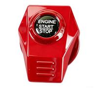 Cover Start Button Auto per calore 2.8cm Cover Start Button Auto(Red) | Lega alluminio robusta, design, finitura liscia, protezione urti, estetica premium