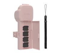Cover Sunnylife per Osmo Pocket 3 rosa con cinghia e cordone