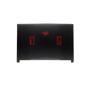 Cover Superiore Nera per Notebook con Logo Dragon Shield e Barra Rossa per MSI GL63 8RC 8RD 8RE 8RCS 8SC 8SD 8SDK 8SE 8SEK Nuova