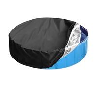 Cover- | Swimming Pool Folding Oxford Adjustable Drawstring Protector, Winter Outdoor Shield, Backyard Home Water Protection, Vacation Foldable Waterproof Accessory For Pools