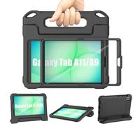 Cover Tablet Samsung Galaxy Tab A11/A9 Bambini 8.7 Pollici 2025/2023, TrendGate Cover Galaxy Tab A11 Leggera Antiurto con Schermo Integrato e Supporto per Maniglia - Nera
