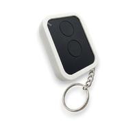 Cover telecomando compatibile con Nice Era One ON1E ON2E ON4E ON9E - protezione antiurto portachiavi per bip cancello e garage (bianco)