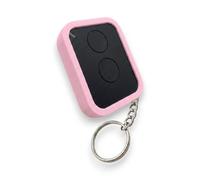 Cover telecomando compatibile con Nice Era One ON1E ON2E ON4E ON9E - Protezione Antiurto Portachiavi per Bip Portale e Garage (Rosa)