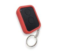 Cover telecomando compatibile con Nice Era One ON1E ON2E ON4E ON9E - Protezione Antiurto Portachiavi per Bip Portale e Garage (Rosso)