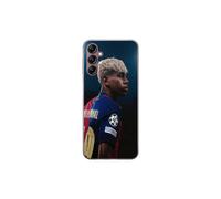 Cover trasparente Lamine Yamal compatibile con Samsung Galaxy A14 5G - Il giovane prodigio del Barcellona sotto i riflettori