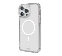 Cover trasparente rigida compatibile con ricarica MagSafe per iPhone 16 Pro Max