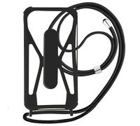 Cover Universale per Smartphone con Cordino, Angoli Bumper e Cavalletto Nera