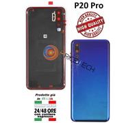 COVER VETRO BACK Adatto per HUAWEI P20 PRO CLT-L29 L04 L09 SCOCCA POSTERIORE