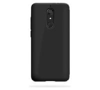 WIKO - Flip Cover Originale in Silicone per View XL Colore Grigio