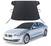 Coverado Copertura Parabrezza Auto Inverno, Protezione Parabrezza Auto 600D Oxford Tessuto Impermeabile, Inverno Protettore per la Maggior Parte delle Auto, SUV, Camion, Medio (67''x47'')