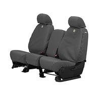 Covercraft Carhartt Coprisedili personalizzati | SSC3381CAGY | 1a fila 40/20/40 sedile da panca | Compatibile con alcuni modelli Chevrolet Silverado e GMC Sierra, Gravel