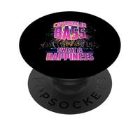 COVERED IN BASS SWEAT AND HAPPINESS PopSockets PopGrip Adesivo