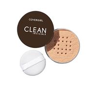 CoverGirl Clean Invisible - Cipria sciolta da donna, 115 traslucida, 17,9 g