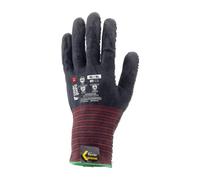 COVERGUARD Lot de 10 - Gants anti-coupure sans couture EUROCUT N606 - Noir Taille 7 - Protection EPI