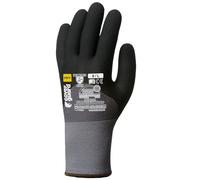COVERGUARD Lot de 5 - Gants Manutention EUROLITE 15N606D end nitrile paume+3/4 dos+picots Taille 9 - Protection EPI