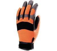Coverguard Lot de 5 - Gants Manutention S syntgris - paum silicon - dos Spandx orange Taille 10 - Gants de travail