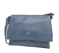 COVERI COLLECTION Borsa a Tracolla da Donna, 3 Scomparti, Chiusura con Patta e Zip, Dimensioni: 29x22x5 cm Art.5015-3 Prodotto Originale Coveri (BLU AVION)