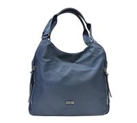 COVERI COLLECTION Borsa Hobo Donna Nylon, 3 Scomparti, con Tracolla, Art. 5187-8 Dimensioni 32x35x12 (BLU)