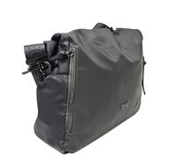 COVERI COLLECTION Borsa Hobo Donna Nylon, 3 Scomparti, con Tracolla, Art. 5187-8 Dimensioni 32x35x12 (GRIGIO)