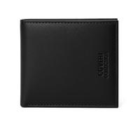 COVERI COLLECTION Portafoglio Uomo in Vera Pelle - Slim, Elegante e Resistente - Porta Carte, Documenti e Banconote - Confezione Regalo.