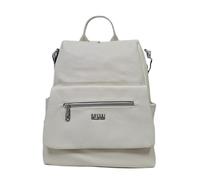 COVERI COLLECTION Zaino Donna in Pelle Sintetica, Chiusura con Zip, Tasche Multiple, Spallacci Regolabili, Apertura sul Retro Art.8021-1 Dimensioni: 33x31x13 cm (BEIGE)