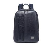 COVERI COLLECTION Zaino in Ecopelle, Dimensioni 38x27x9 cm, Due Scomparti con Zip, Porta Computer, Colore ART.5070-9 (BLU)