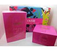 COVERI CONTEMPORARY GIRL ROSE GLOW EDP+BODY CREAM