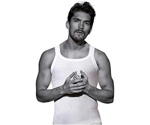 Coveri ET1105NERO Canottiera, Nero, S Uomo