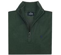 Coveri Maglia Maglione a Lupetto Uomo Mezza Zip Collo Alto con Cerniera M L XL XXL XXXL (XXL - Verdone)