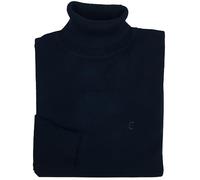 Coveri Maglia Maglione da Uomo Dolcevita a Collo Alto Rasato Tinta Unita M L XL XXL 3XL (IT, Testo, M, Regular, Regular, Blu)