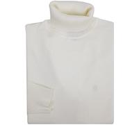 Coveri Maglia Maglione da Uomo Dolcevita a Collo Alto Rasato Tinta Unita M L XL XXL 3XL (XXL - Panna)